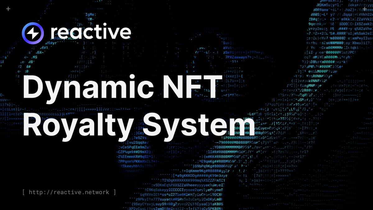 Dynamic NFT Royalty System