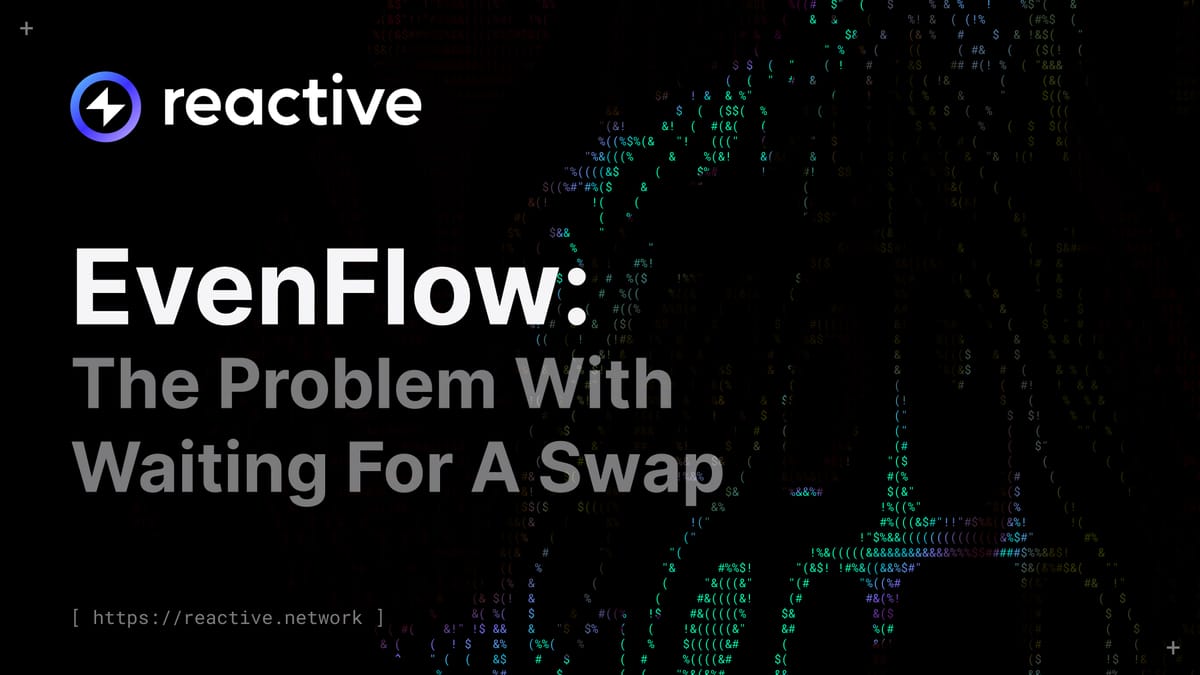 EvenFlow: The Problem With Waiting For A Swap