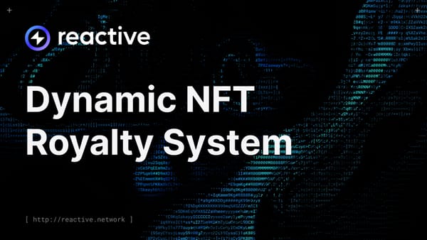 Dynamic NFT Royalty System