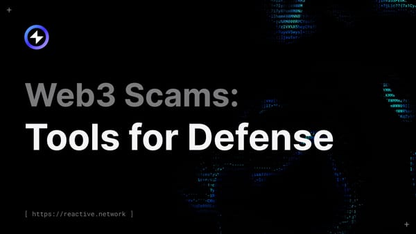 Web3 Scams: Tools for Defense