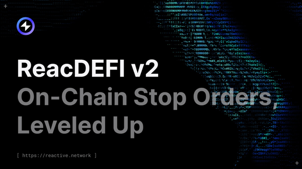 ReacDEFI for On-Chain Stop Orders and Beyond
